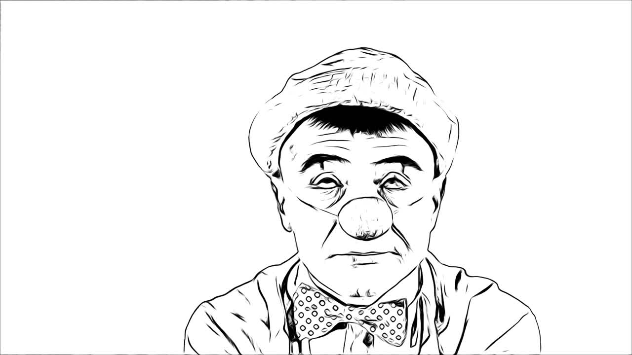 이모티콘 광대 만화