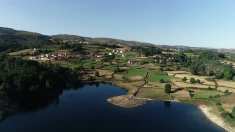 los hermosos lagos y el paisaje