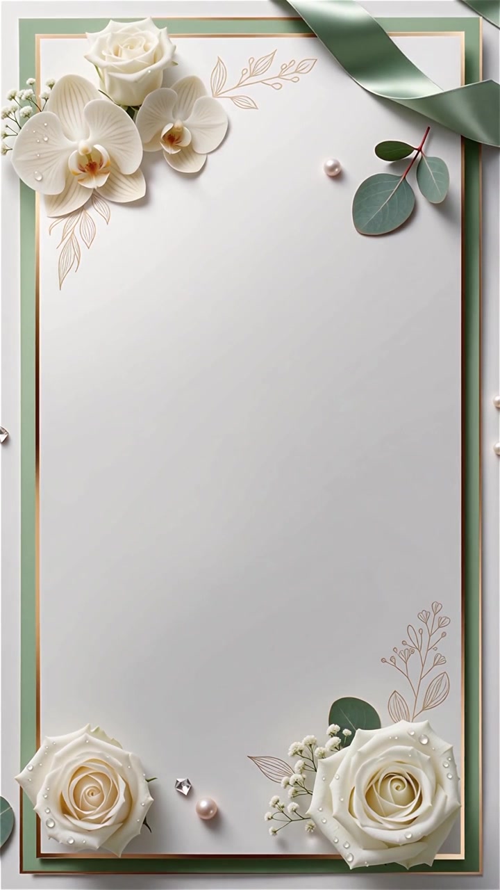 Minimalist Luxury Wedding Invitation Background