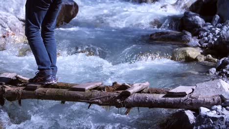 Person-Crossing-Ladder-Bridge-02