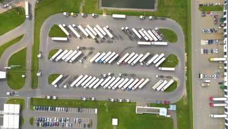 Aerial-shot-of-industrial-warehouse