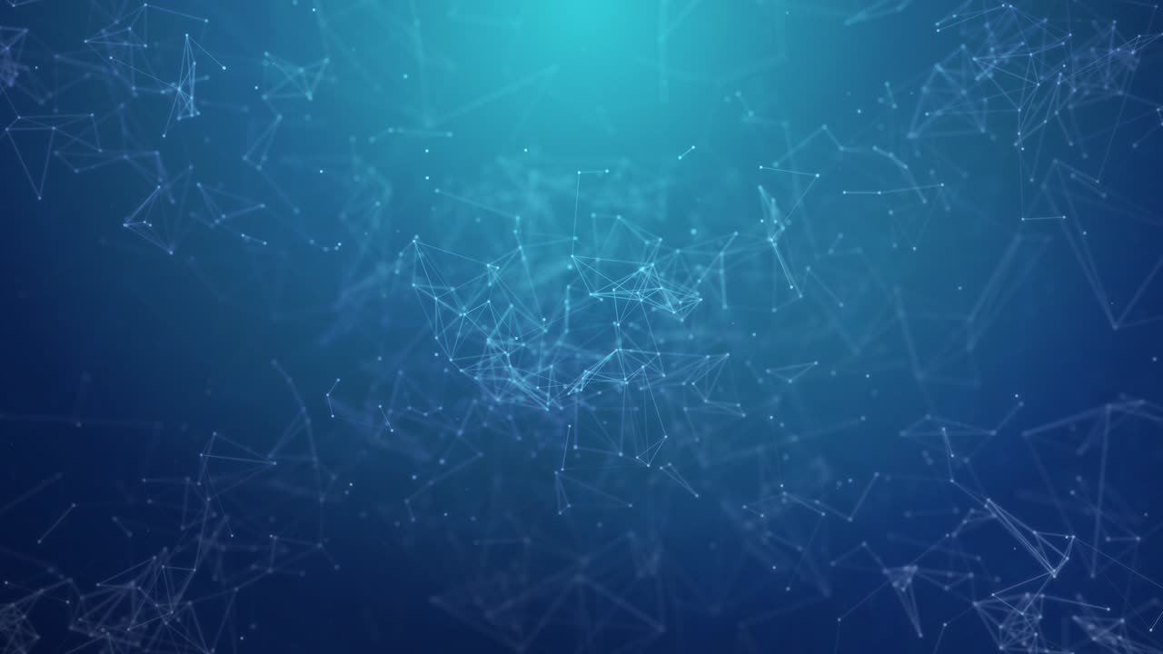 Abstract Network Connection Graphic