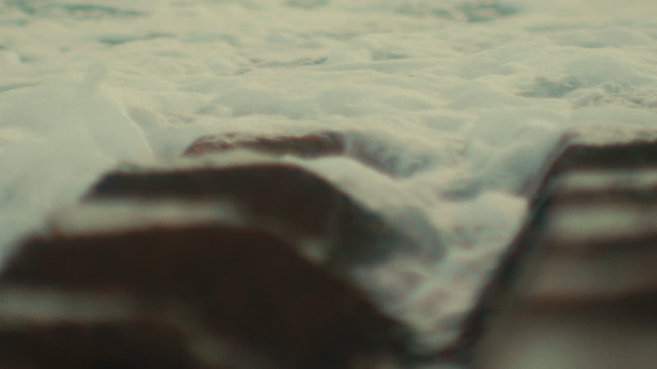 Waves Crashing on a Stone Roof