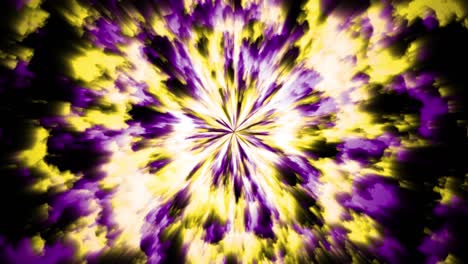 explosión de humo, brillante resumen creativo. animación de humo sobre el cosmos, el espacio.