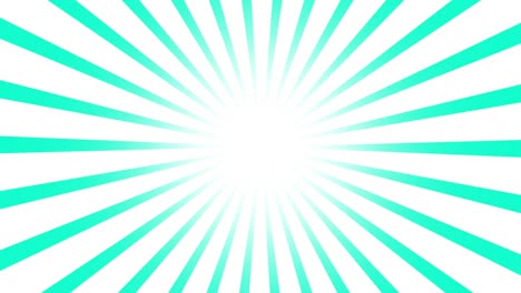 gráfico en movimiento animado de sunburst, starburst, rueda giratoria y giro de bucle infinito en estilo vintage retro