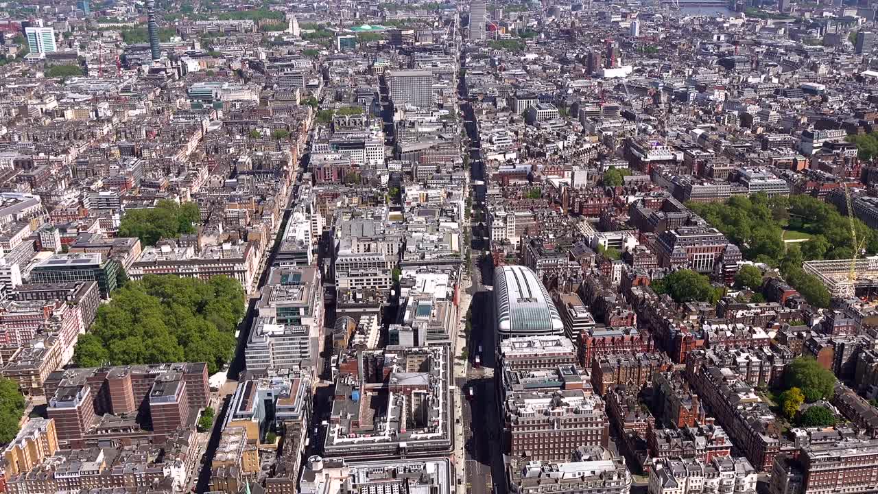 옥스포드 거리, 런던의 조감도