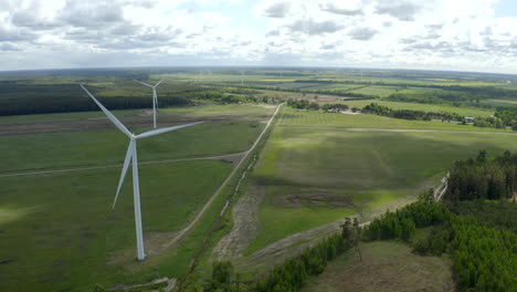 Statischer-Schuss-Einer-Windkraftanlage