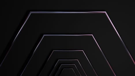 abstract geometric hexagon background