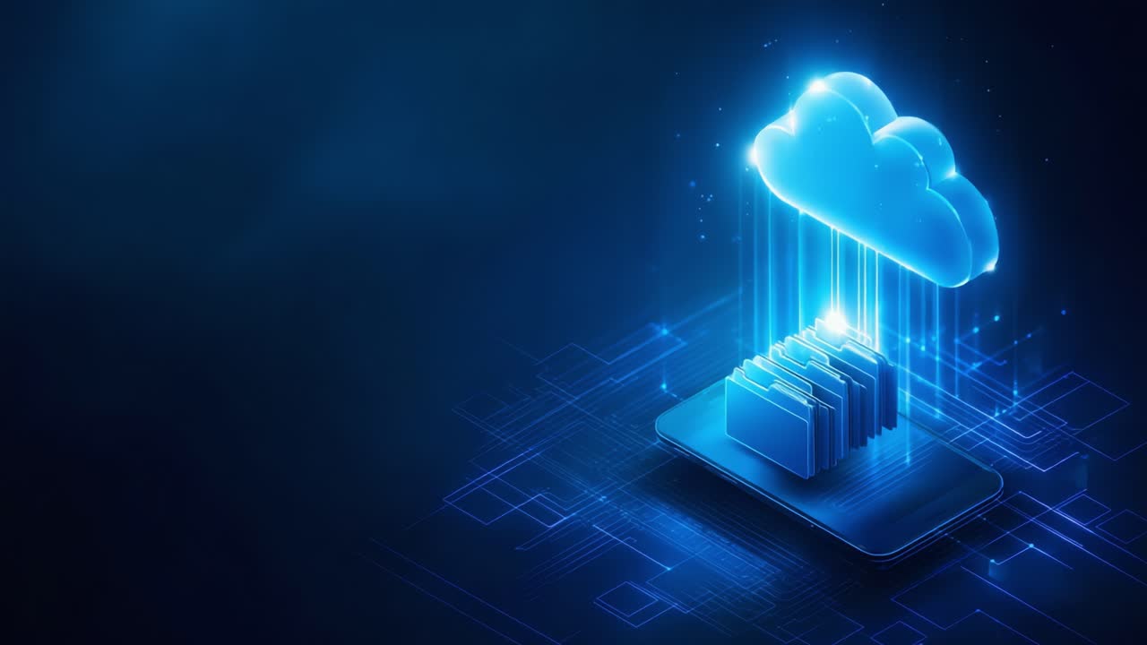 Digital Transformation: A Modern Visualization of Cloud Storage Technologies with Data Files Uploading from a Device into a Nebulous Cloud Environment