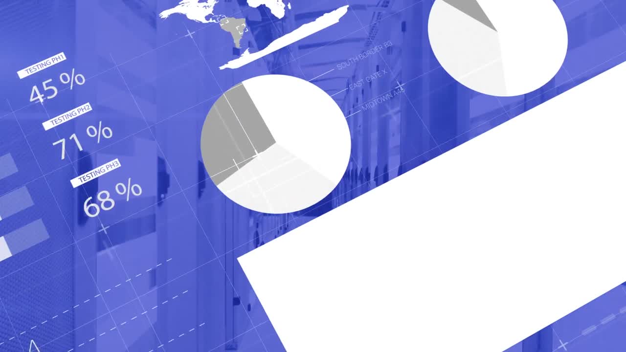 Animazione di statistiche ed elaborazione dati su server di computer
