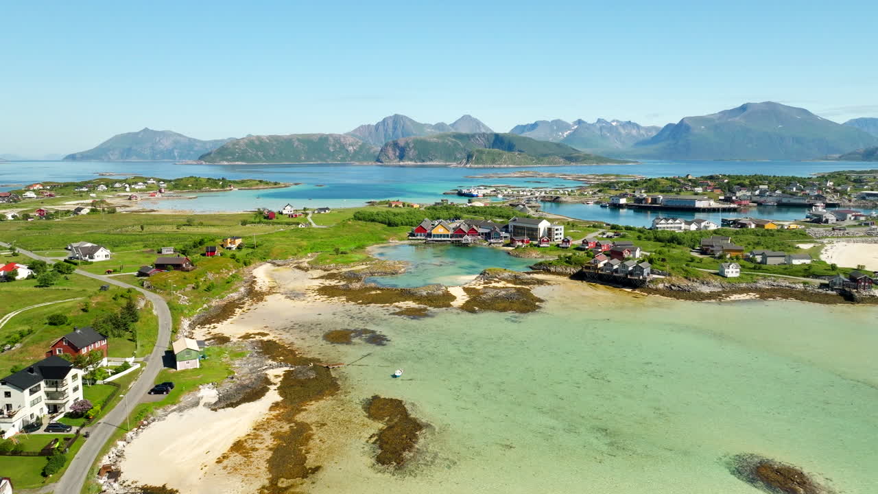 Aerial, Scandinavian Resort, Retreat Accommodation, Vacation Destination