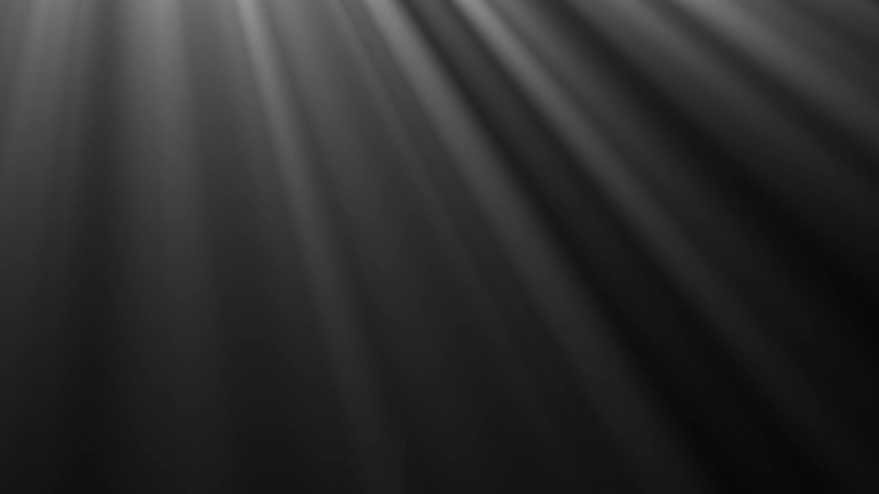 Volumetric Light Rays Shining Down on a Dark Background