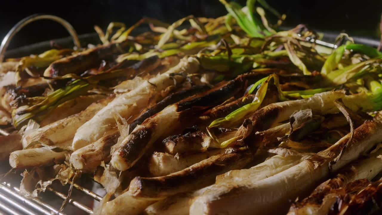 Grilled Spring Onions