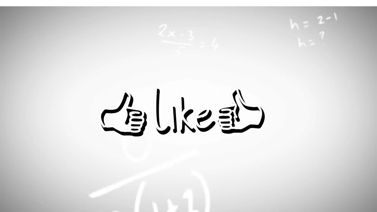 수학적 방정식의 애니메이션을 텍스트와 같이 표현합니다.