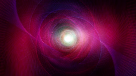 abstract hermosa malla de alambre colorida con fondo de túnel de luz de llamarada. tecnología de bucle sin costura 4k 3d fantasía colores psicodélicos vívidos. hermoso vuelo a través del túnel digital borroso. bucle vj.