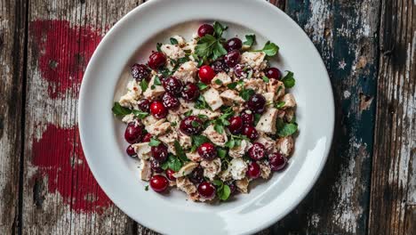 cranberry chicken salad recipe