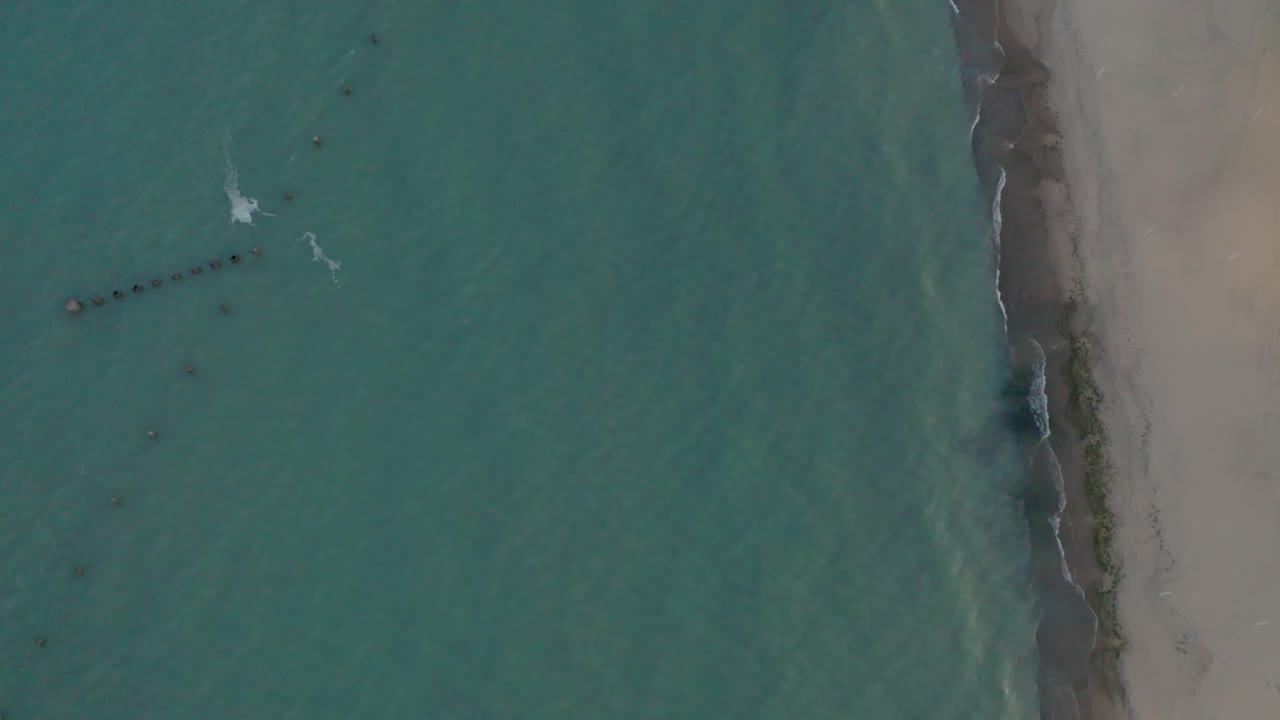 Filmato aereo con drone di Chicago, Illinois, a ottobre.