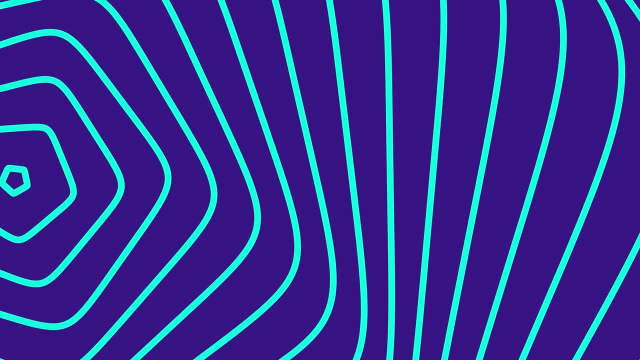 fondo abstracto del pentágono azul