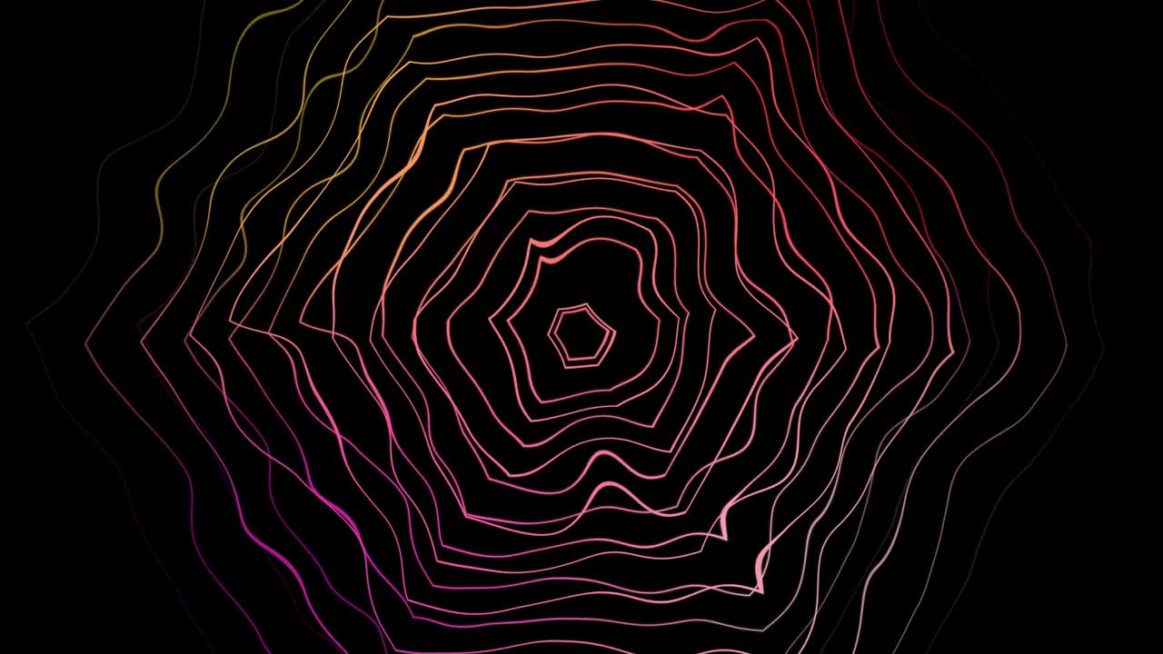 Abstract glowing circle neon background