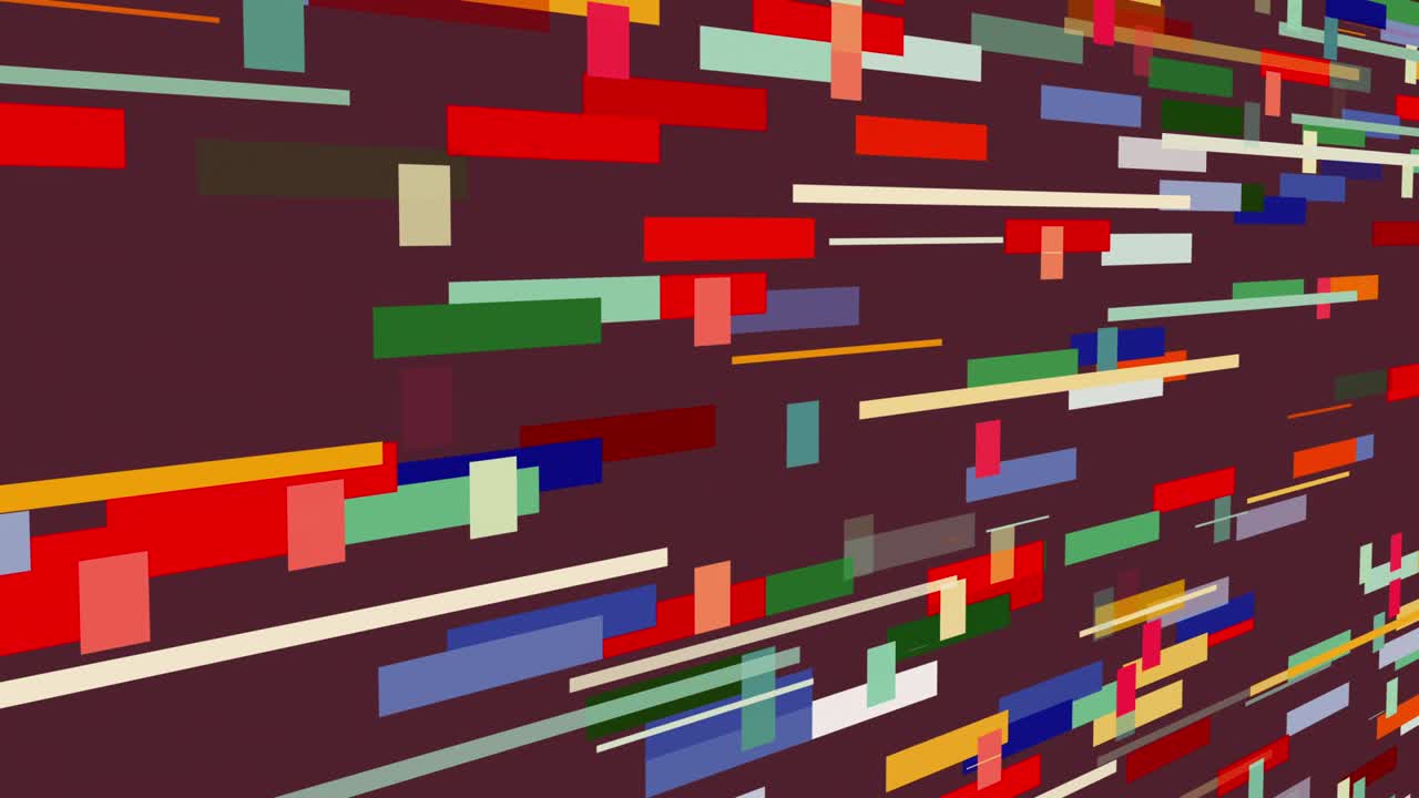 추상적인 선과 사각형의 배경