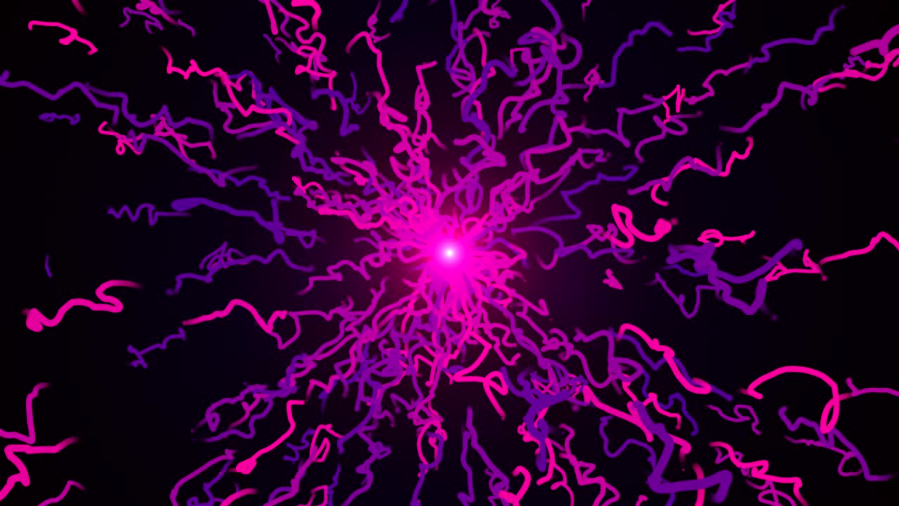 explosión de partículas brillantes, estilo de dibujos animados, fondo de renderización 3d, fondo generado por computadora