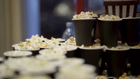 popcorn in paper cups