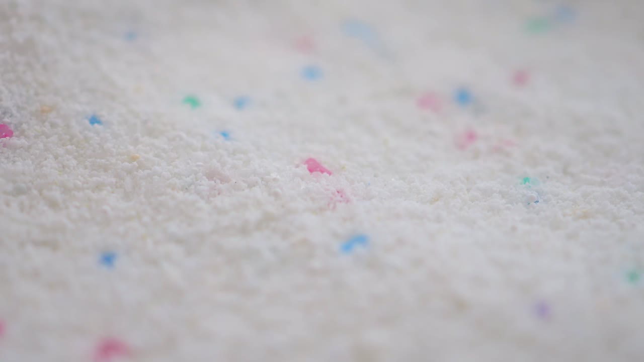 Close-up of Laundry Detergent Powder