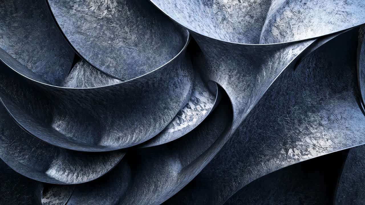 추상적인 금속 디자인