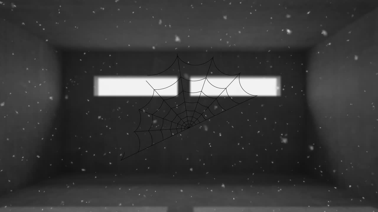 Animation of shapes moving over web