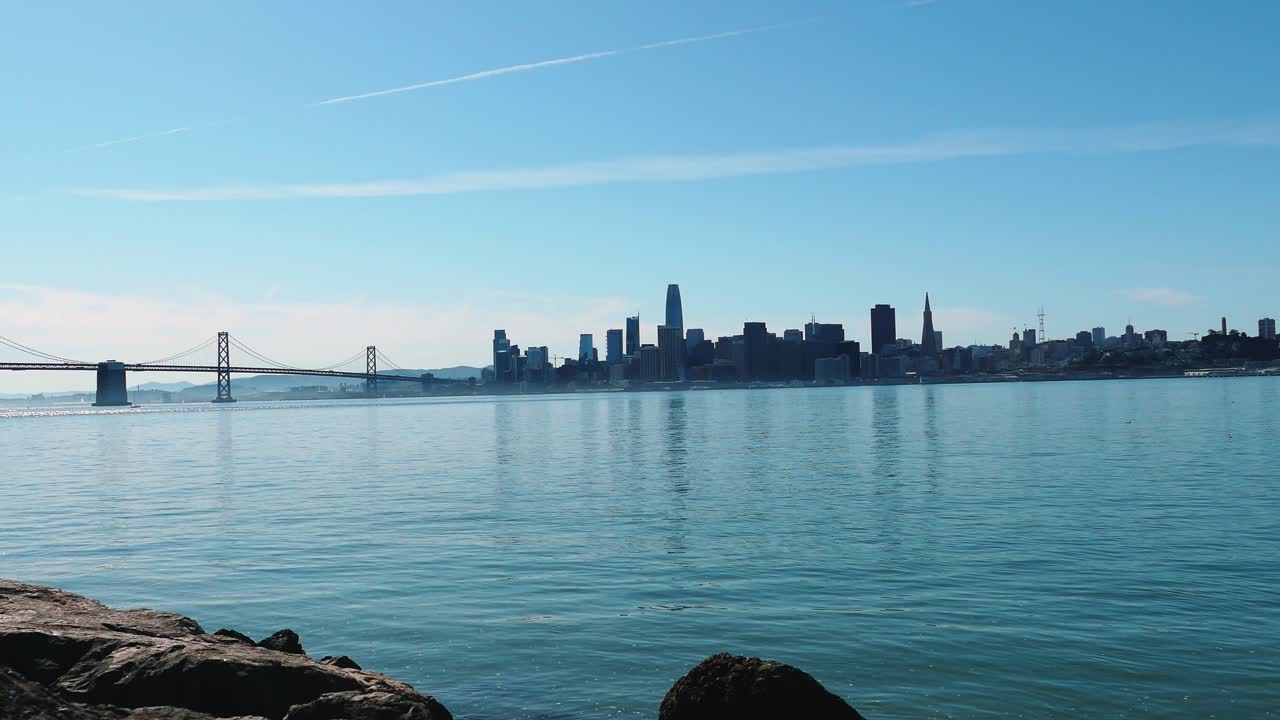 San Francisco Skyline and Golden Gate Bridge