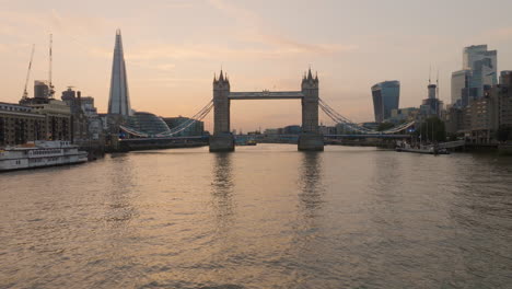 tower bridge, london at sunset