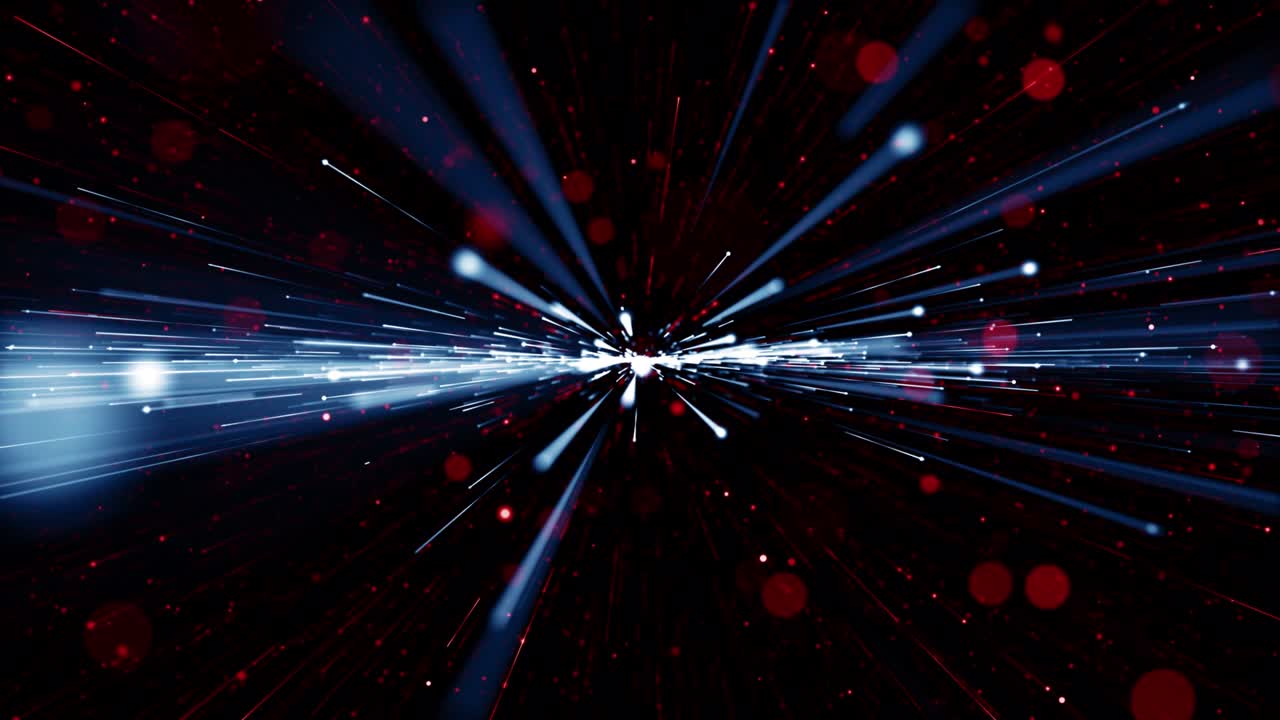 Particles dust abstract light bokeh motion titles cinematic background loop