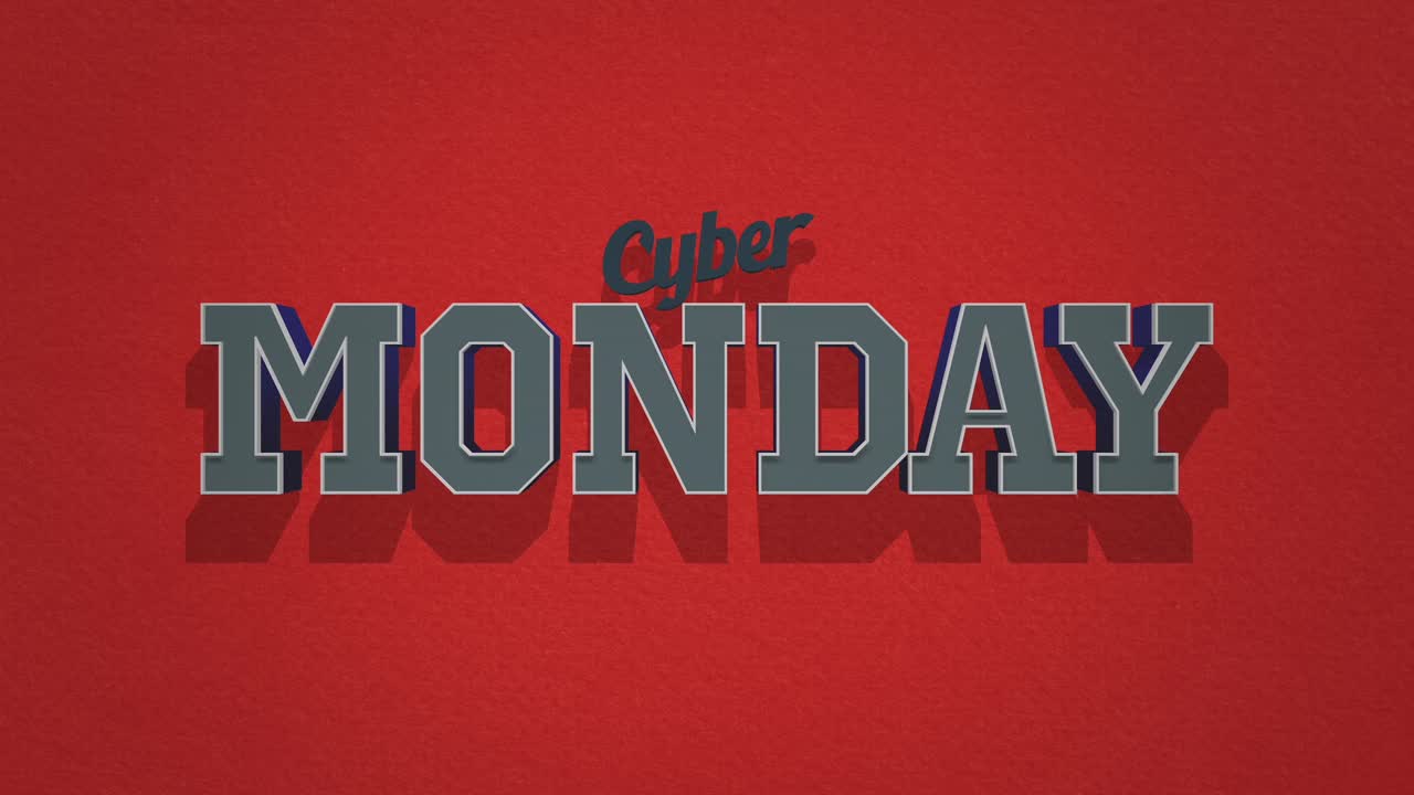 vibe retro: cyber monday en el estilo clásico de los 80 con textura grunge