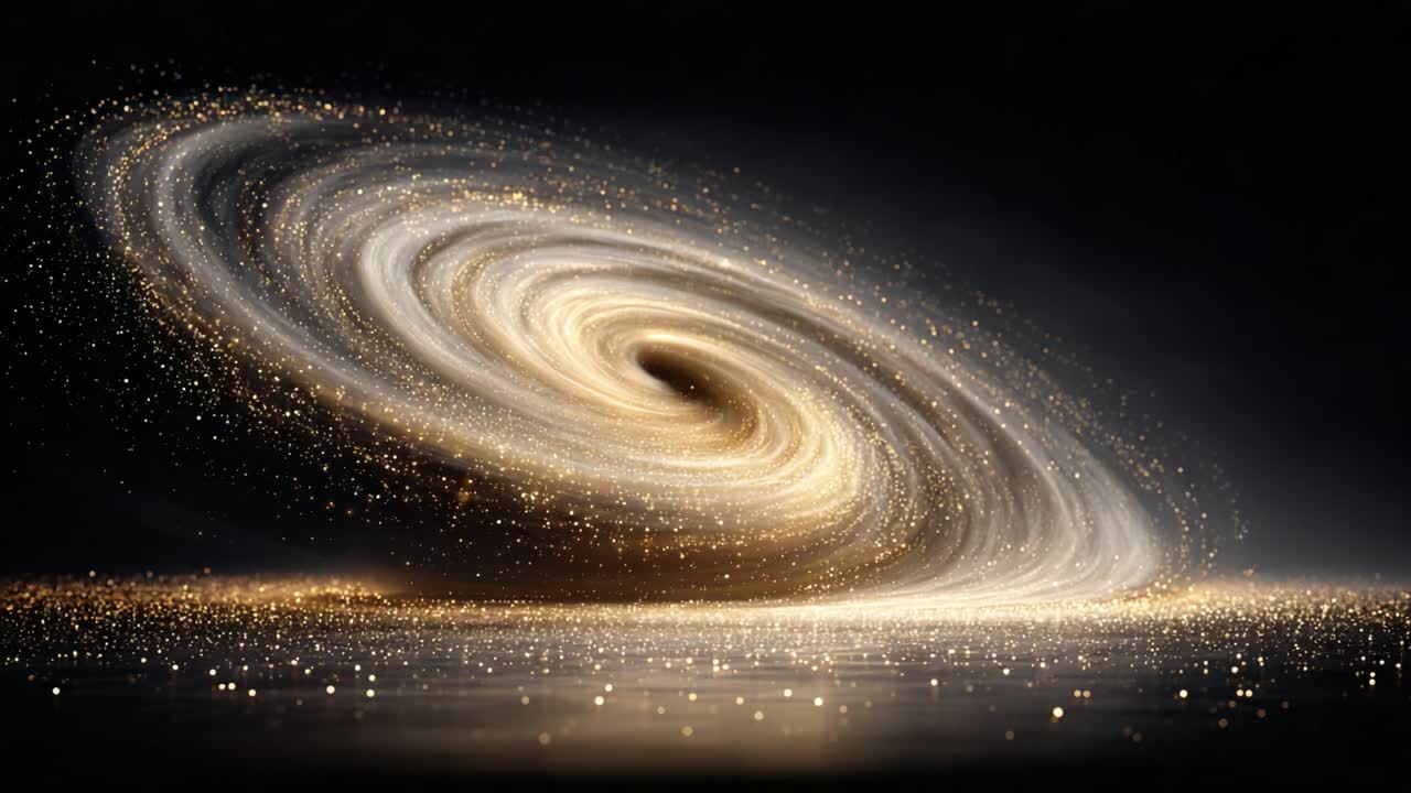A Stunning Cosmic Swirl: Exploring the Beauty and Mystery of a Glorious Galaxy Captured in Jaw-Dropping Detail and Elegant Motion Through the Vast Universe