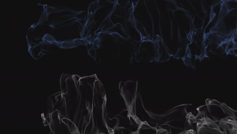 la bandiera dell'estonia si trasforma in fumo. concept di indebolimento dello stato, canale alfa.