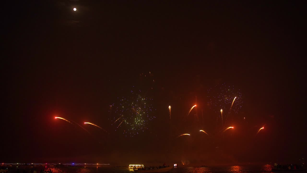 Firecrackers show at Varanasi during Dev Diwali