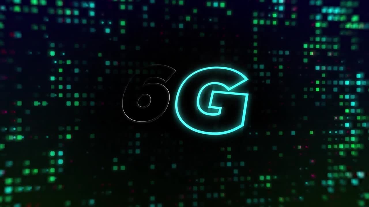 Animation of 6g text and data processing
