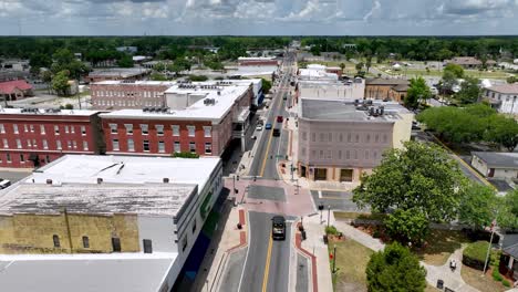 Lake-City-Florida-aerial-push-in