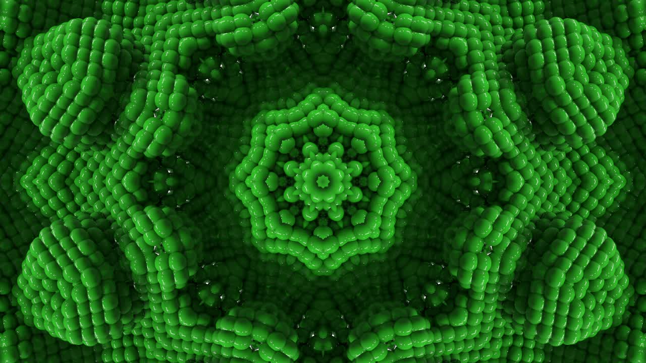 3d петлистые шары текстуры. абстрактный орнаментированный декоративный фон. гипнотический модный калейдоскоп.