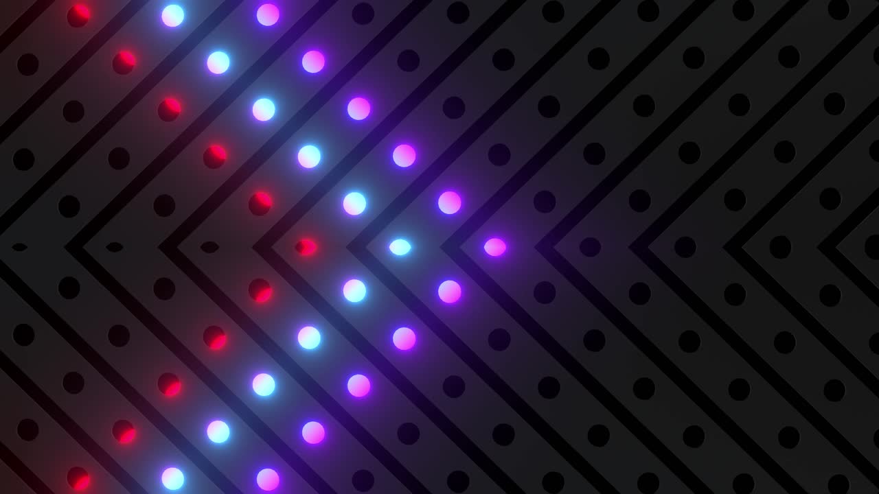 Sfondio a disegno geometrico al neon