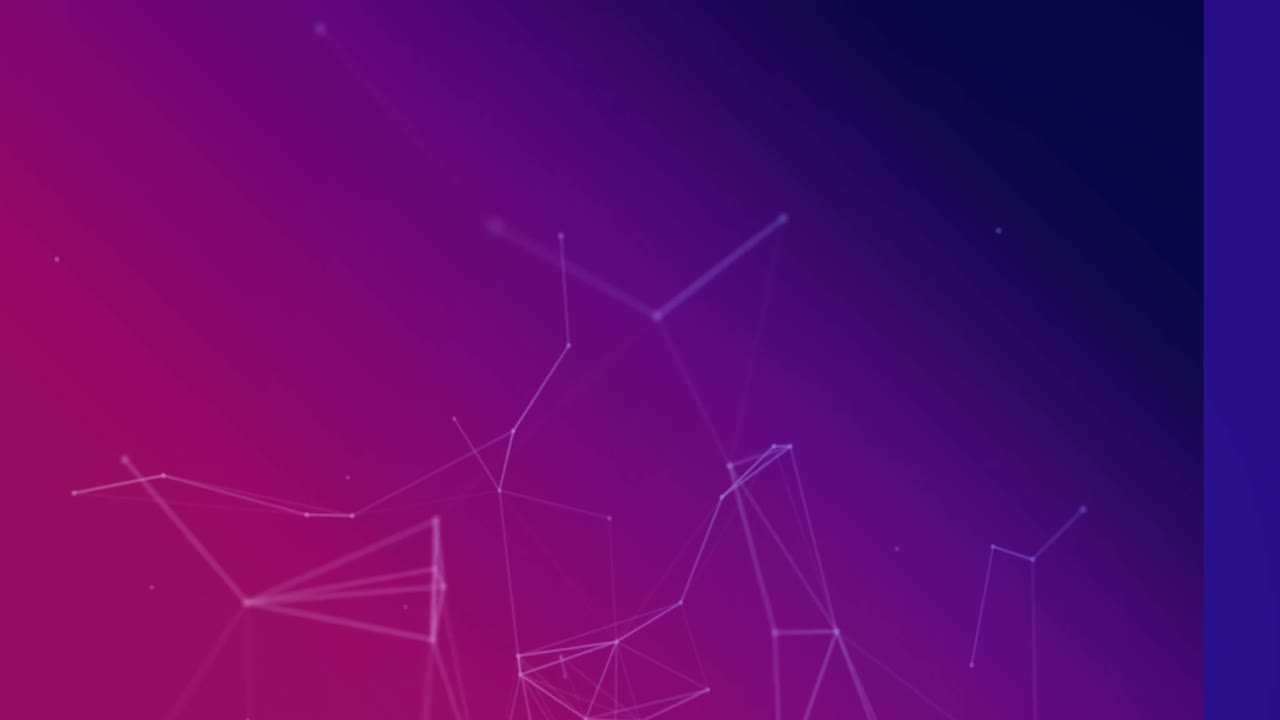 red de conexiones contra red de conexiones en fondo azul