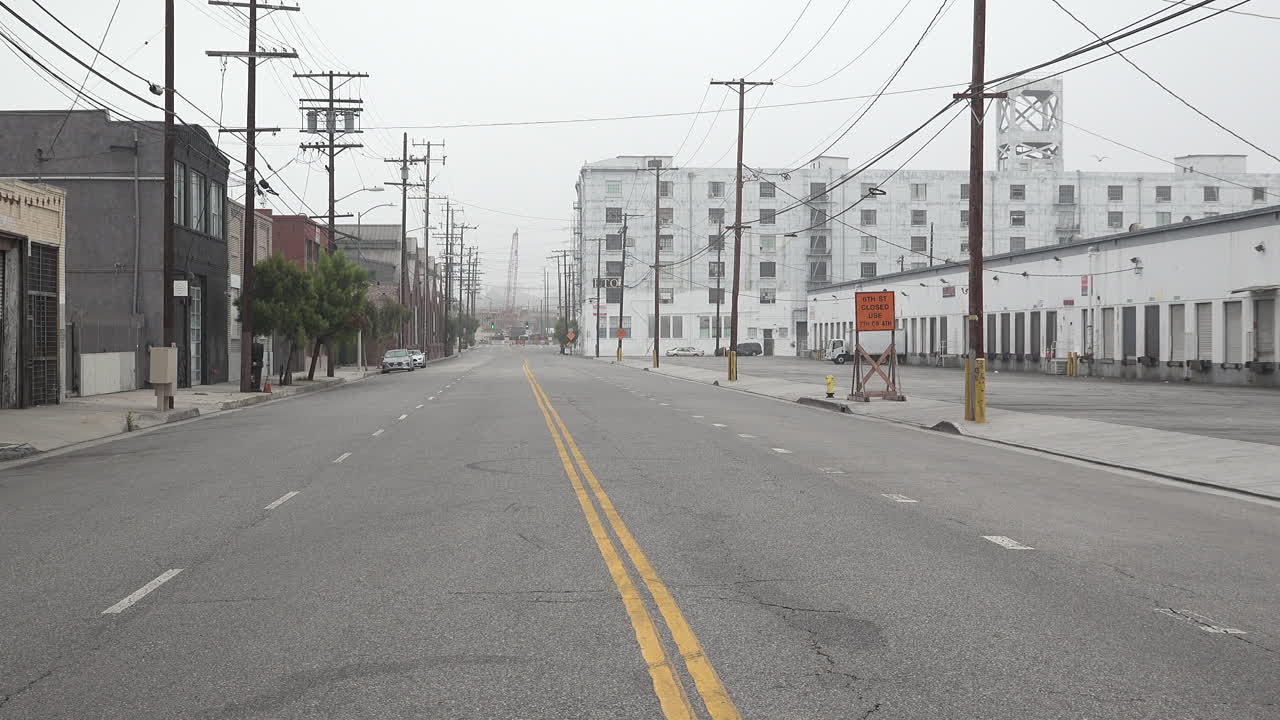 빈 거리 covid 19 전염병