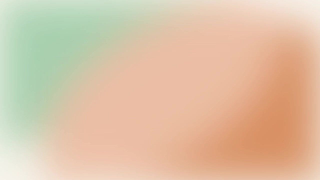 Abstract Gradient Background with Soft Green and Peach Tones