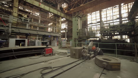 Industrial Welding in a Large Factory