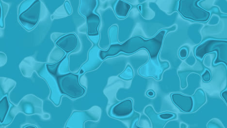 looping animations of a blue and aqua liquid camouflage like pattern