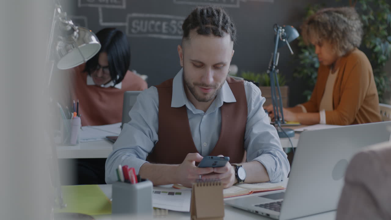 Business People Working in Office