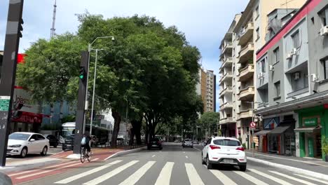 sao paulo city, bernadino de campos avenue, brazil.