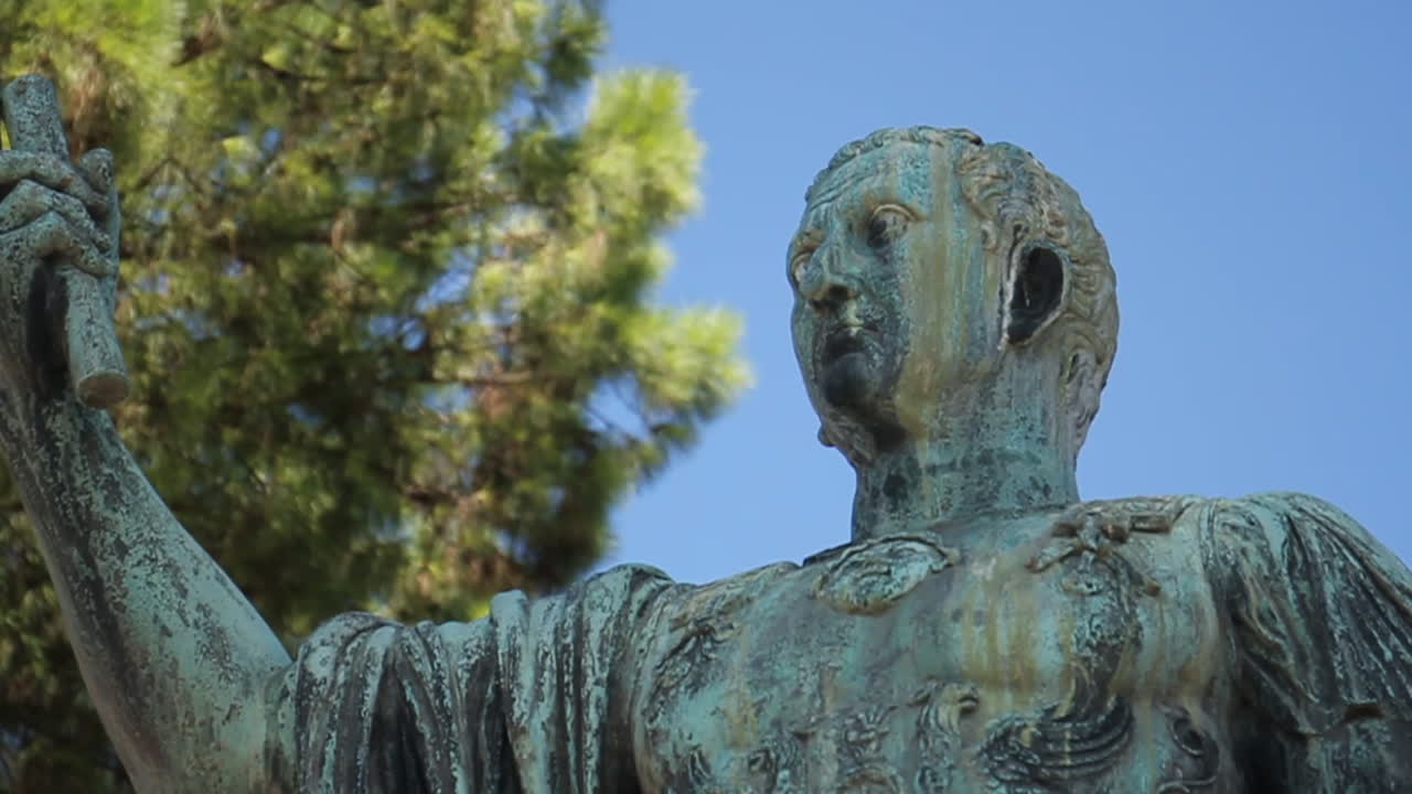 Statue of Roman Emperor in Italy