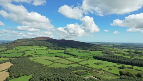 Waterford,-Irlanda,-Las-Ricas-Y-Fértiles-Tierras-De-Cultivo-De-Co-Waterford-En-Una-Brillante-Tarde-De-Verano