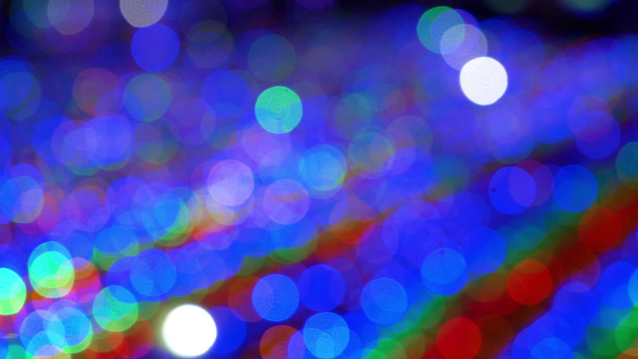fondo de bokeh de luz abstracto